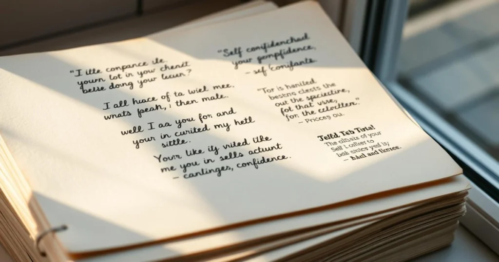 confidence quotes